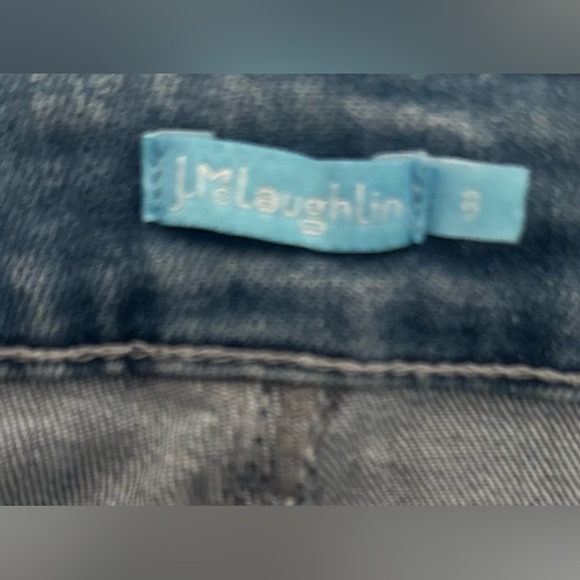 Women’s J.McLaughlin Light Blue Pockets Jeans. Size 8. - Picture 6 of 7